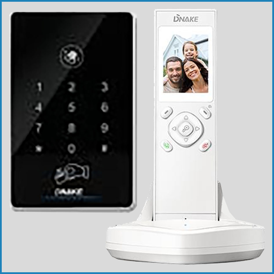 Bộ chuông cửa video + màn hình Wifi Tuya  KNX Smart Home